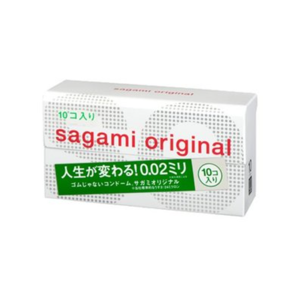 【日本原装进口】SAGAMI相模002超薄0.02mm安全套 10只装 M号